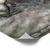 Poster Alice jugeant la course (Coin)