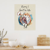 Poster Alice - Lapin Blanc 1865 (Cuisine)