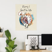 Poster Alice - Lapin Blanc 1865 (Bureau à domicile)