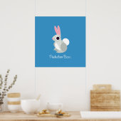 Poster Alice le lapin (Cuisine)