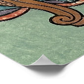 Poster Alice Lost in Japan | Ukiyo-e Mad Tea Party (Coin)