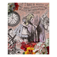 alice non-sens merveilleux rideau
