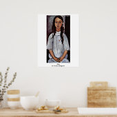 Poster Alice Par Amedeo Modigliani (Cuisine)