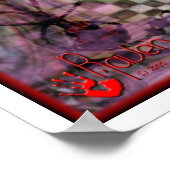 Poster Alice rêve en couleur (Coin)