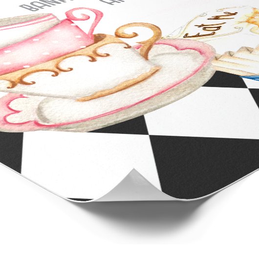 Poster Alice Tea Party In ONEderland-1st Birthday Stat (Coin)