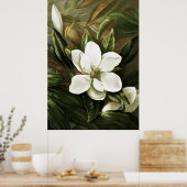 Poster Alicia H. Laird : Magnolia Grandflora (Cuisine)