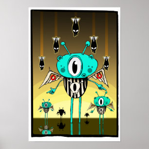 Poster Alien 2012 d'équipe