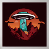 Poster Alien Abduction (Devant)