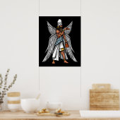 Poster Alien Anunnaki Dieu Ancien roi sumérien (Cuisine)