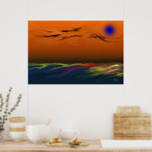 Poster Alien Beach (Cuisine)