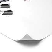 Poster Alien Bigfoot équitation Unicorn (Coin)