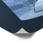 Poster Alien, Bigfoot, Unicorne, Nessie (Coin)