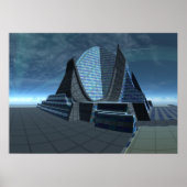 Poster Alien City Gingezel Centre des arts de la scène (Devant)