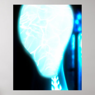 Poster Alien Cosmic Blue Ether