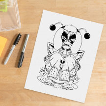 Alien : Créature unique de ce monde colorant