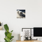 Poster Alien de la Lune  (Bureau à domicile)