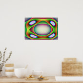 Poster Alien de vaisseau spatial (Cuisine)