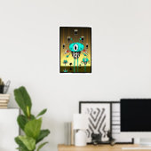 Poster Alien d'équipe 2012 (Bureau à domicile)