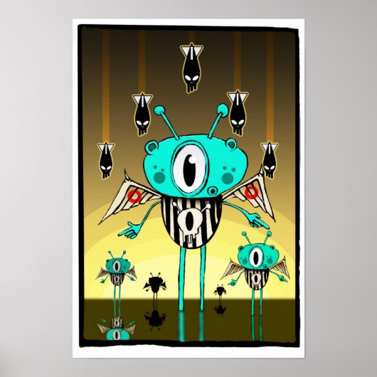 Poster Alien d'équipe 2012 (Devant)