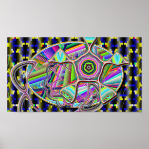 Poster Alien du Pentagone (ajouter des mots)