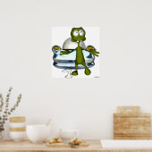 Poster Alien et vaisseau spatial 1A (Cuisine)