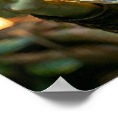 Poster Alien Extraterrestre avec Hotdog Cristallin (Coin)