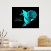 Poster Alien gris, la vérité est là (Cuisine)