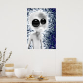 Poster Alien mignon (Cuisine)