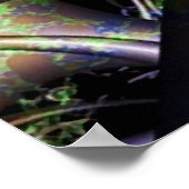 Poster Alien | Multicolor Fractal Art (Coin)