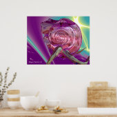 Poster ALIEN NEREIDE, NYMPH D'EAU, ROSE SEASHELL Sci-Fi (Cuisine)