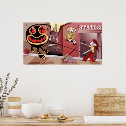 Poster Alien Petshop (Cuisine)