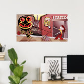 Poster Alien Petshop (Bureau à domicile)