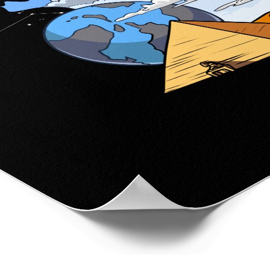 Poster Alien Pharaon Egypte Tutankhamun Ancien Annunaki (Coin)