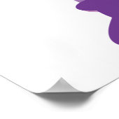 Poster Alien pourpre (Coin)