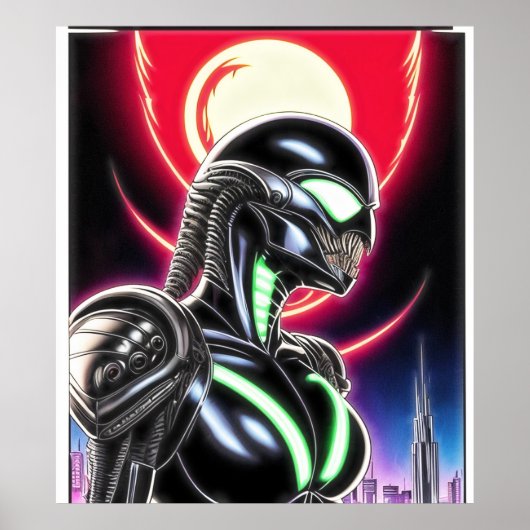 Poster Alien Raven 19 (Devant)