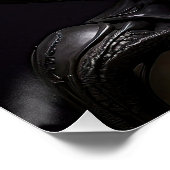 Poster Alien reptilien effrayant (Coin)