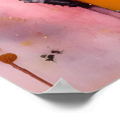 Poster Alien Rose Avec Jus D'Orange (Coin)