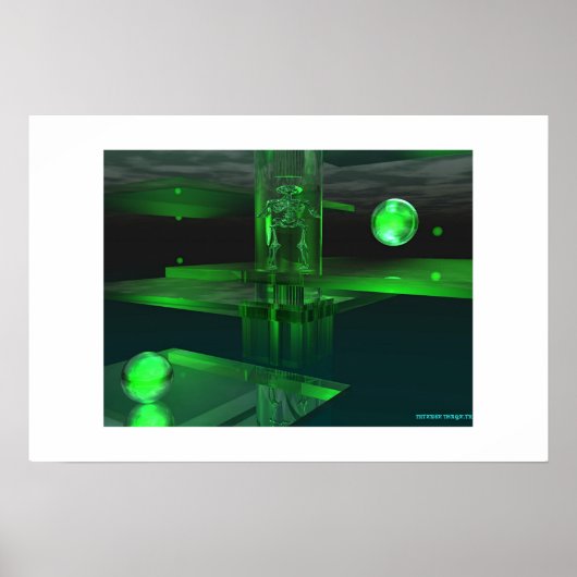 Poster Alien Skeleton (Devant)