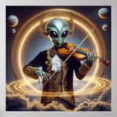 Poster Alien spatial (Devant)