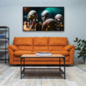 Poster Alien spatial