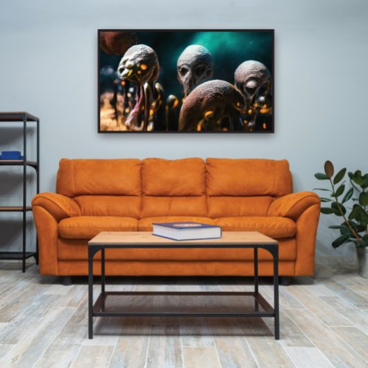 Poster Alien spatial