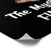 Poster Alien spatial Bigfoot Conspiration Mystère résolu  (Coin)