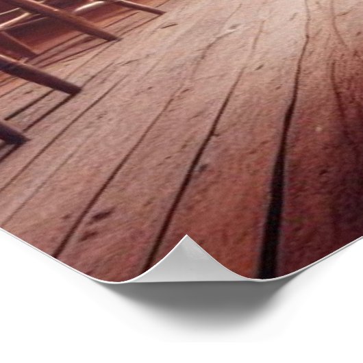 Poster Alien spatial jouant guitare Cowgirl Dancing (Coin)