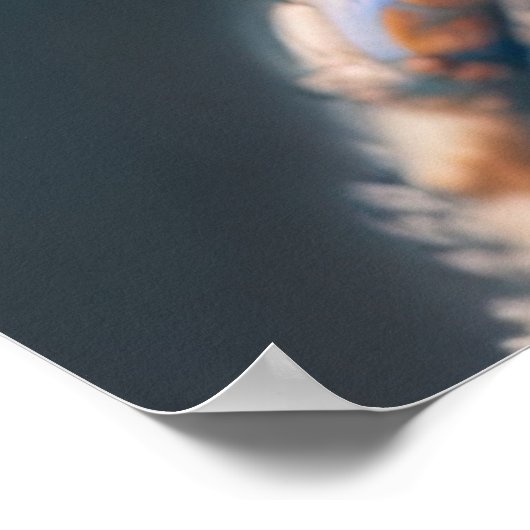 Poster Alien turquoise Cyborg SCI-FI art (Coin)