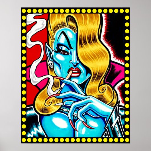 Poster Alien Vampire (Devant)