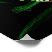 Poster Alien vert (Coin)