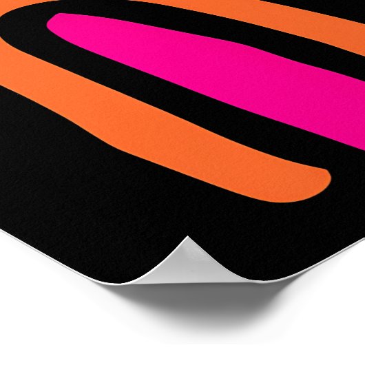 Poster Alien Vert Troisième Oeil - Funky Neon Pop Art Wal (Coin)