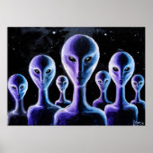 Poster Aliens (Devant)