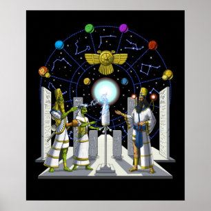 Poster Aliens d'Anunnaki