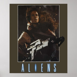 Poster Aliens Ripley Newt
